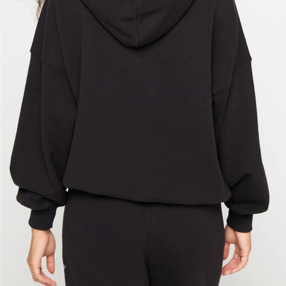 Spiritual Gangster Black Pullover with Silver Stars - S/ NWT - Picture 4 of 7